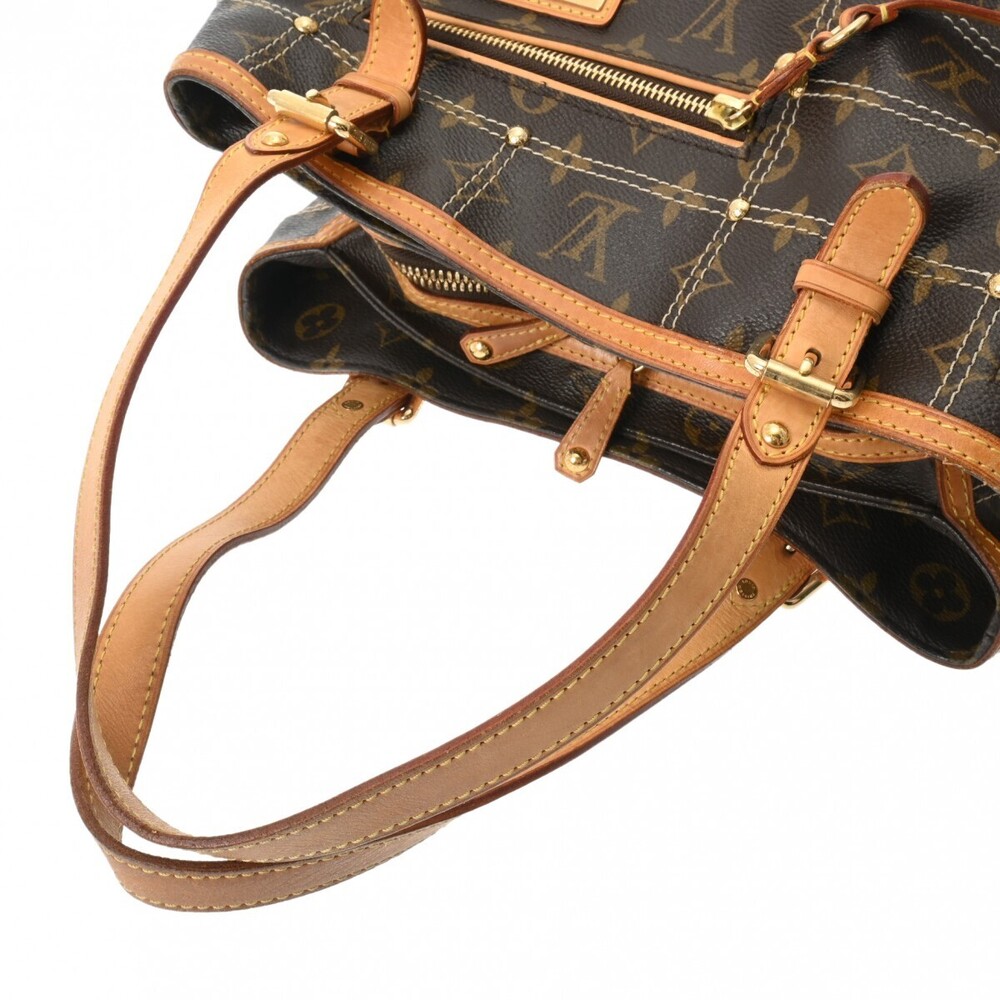 Louis Vuitton Monogram Rivet Brown Canvas Handbag - Picture 3 of 12